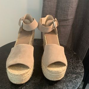 Marc Fisher wedge heels 8.5 worn once